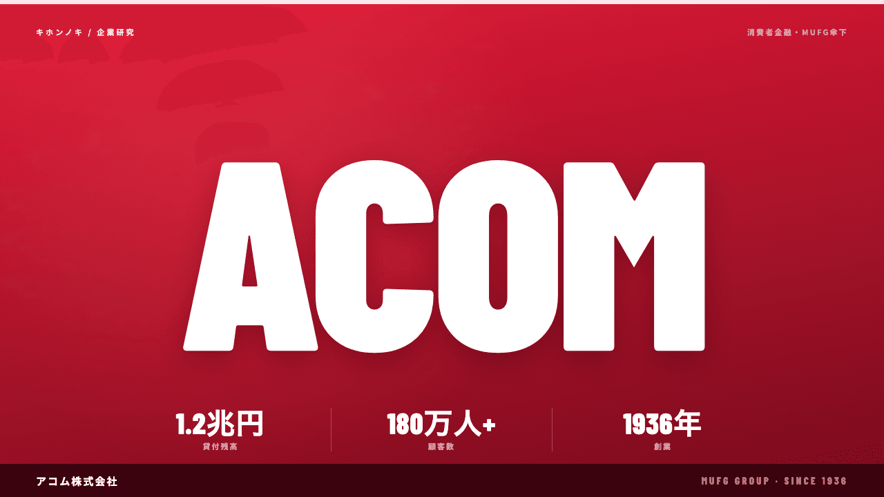 アコムってどんな会社?事業内容・強み・年収・転職難易度を徹底解説