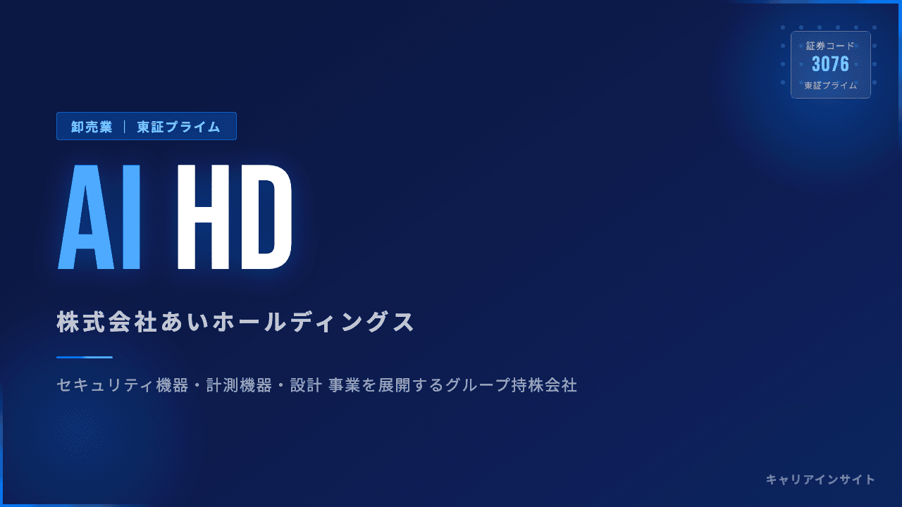 あいホールディングスってどんな会社?事業内容・強み・年収・転職難易度を徹底解説