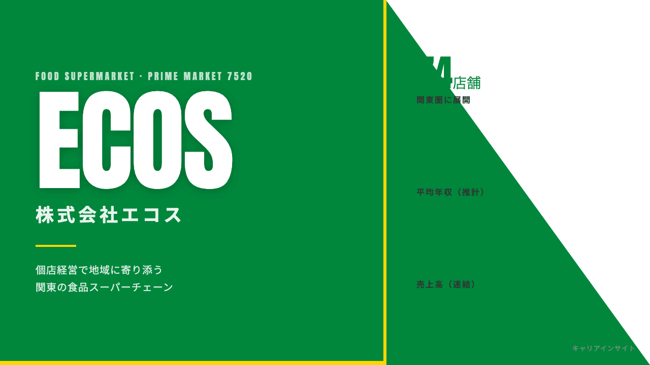 エコスってどんな会社?事業内容・強み・年収・転職難易度を徹底解説