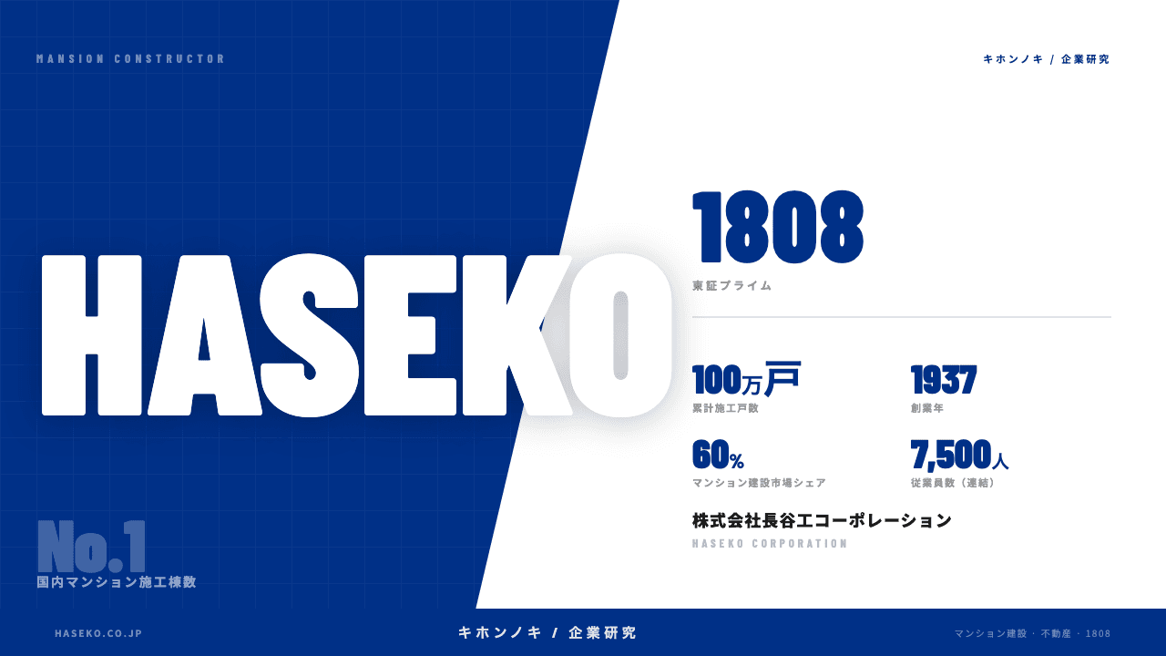 長谷工コーポレーションってどんな会社?事業内容・強み・年収・転職難易度を徹底解説