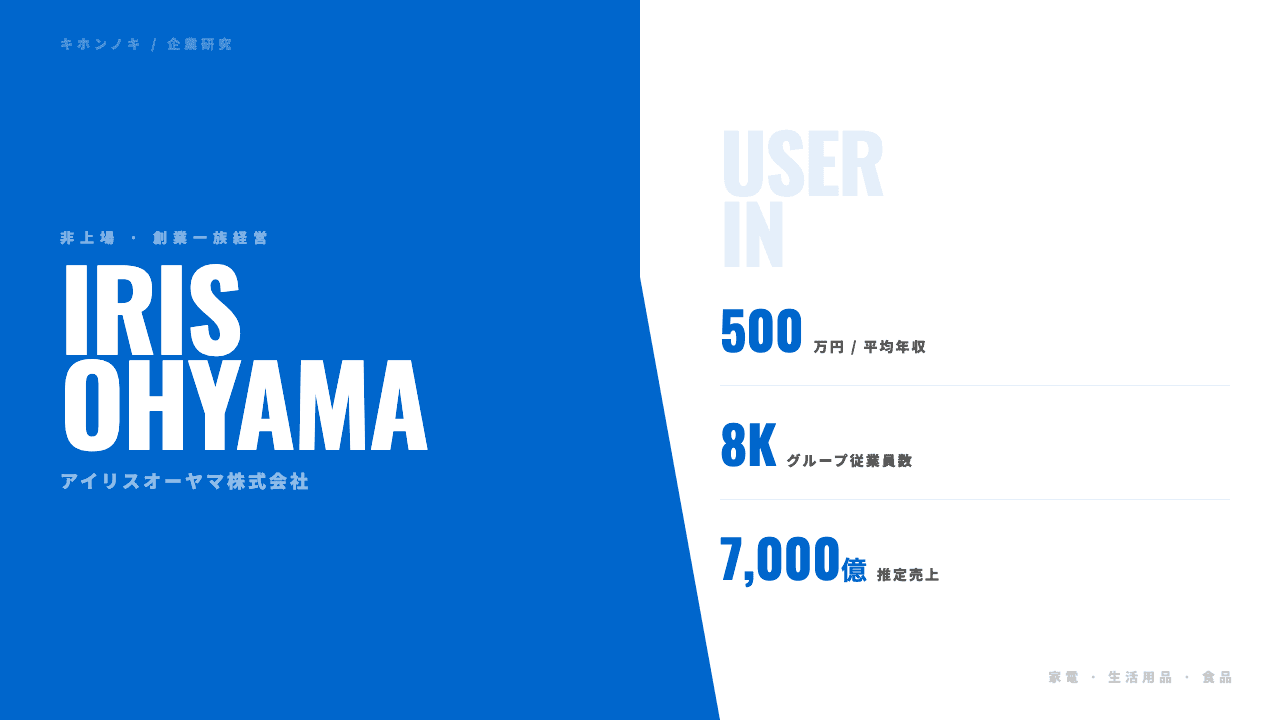 アイリスオーヤマってどんな会社?事業内容・強み・年収・転職難易度を徹底解説