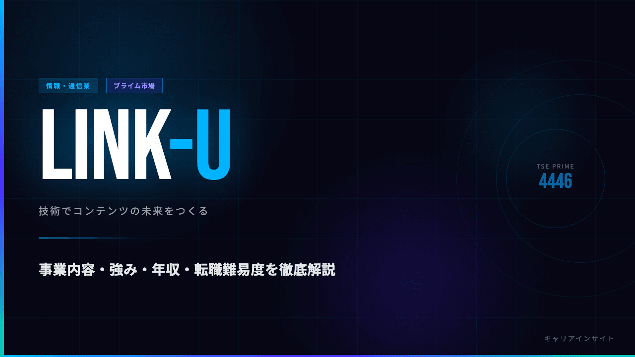 Link-Uグループってどんな会社？事業内容・強み・年収・転職難易度を徹底解説