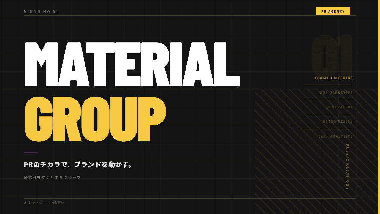 株式会社マテリアルグループってどんな会社?事業内容・強み・年収・転職難易度を徹底解説
