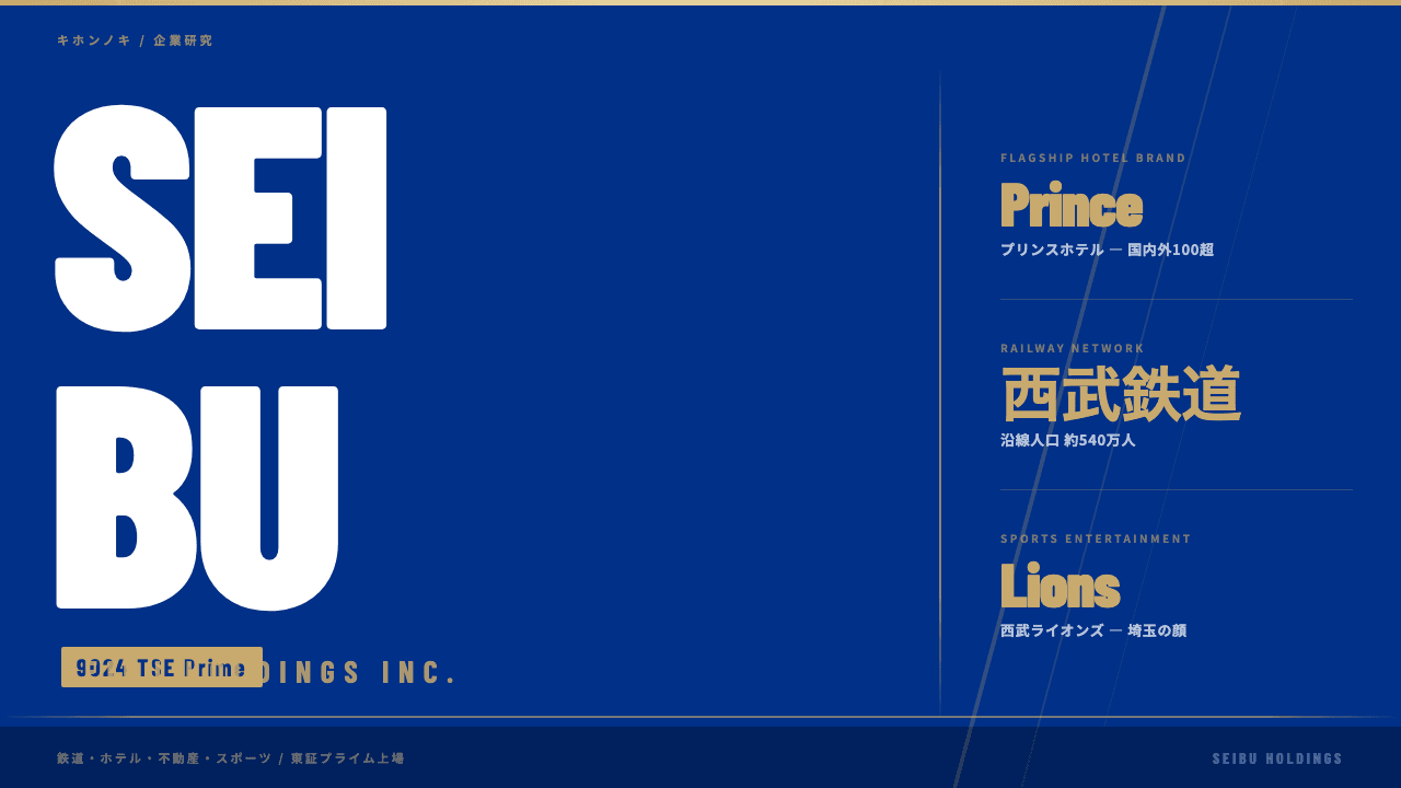 西武ホールディングスってどんな会社?事業内容・強み・年収・転職難易度を徹底解説