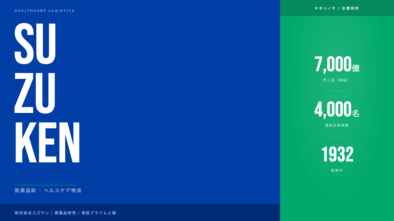 スズケンってどんな会社?事業内容・強み・年収・転職難易度を徹底解説