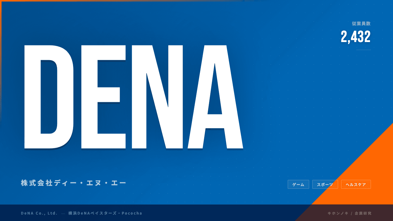 株式会社ディー・エヌ・エー(DeNA)ってどんな会社?事業内容・強み・年収・転職難易度を徹底解説