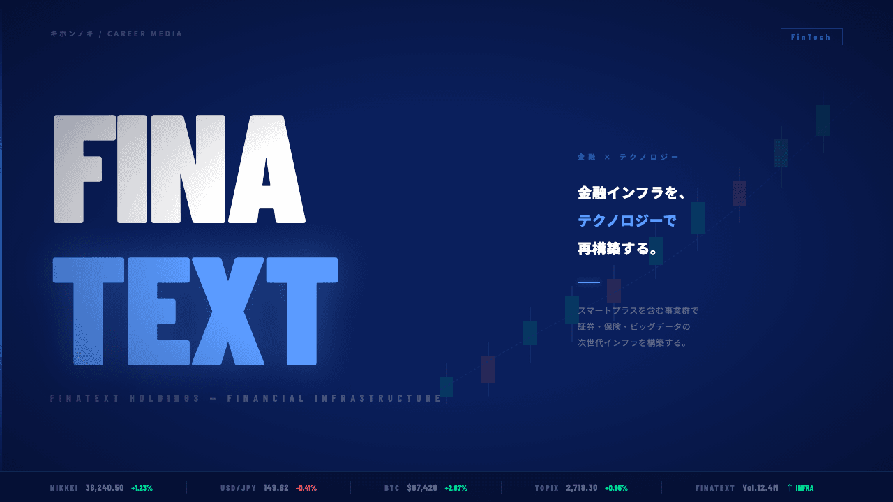 株式会社Finatext Holdingsってどんな会社?事業内容・強み・年収・転職難易度を徹底解説