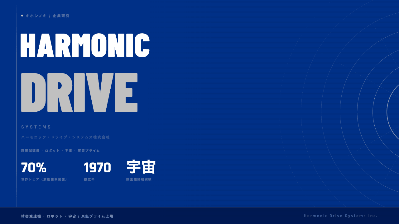 株式会社ハーモニック・ドライブ・システムズってどんな会社?事業内容・強み・年収・転職難易度を徹底解説