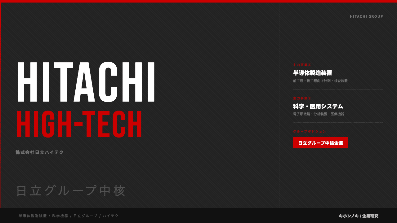 日立ハイテックってどんな会社?事業内容・強み・年収・転職難易度を徹底解説