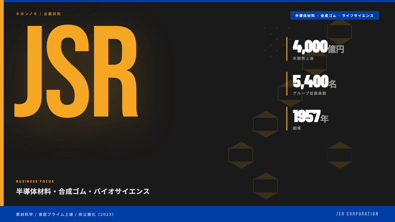 JSR株式会社ってどんな会社?事業内容・強み・年収・転職難易度を徹底解説