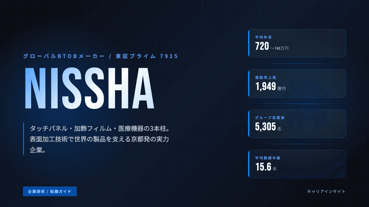 NISSHAってどんな会社?事業内容・強み・年収・転職難易度を徹底解説