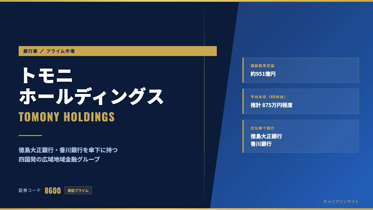 トモニホールディングスってどんな会社?事業内容・強み・年収・転職難易度を徹底解説