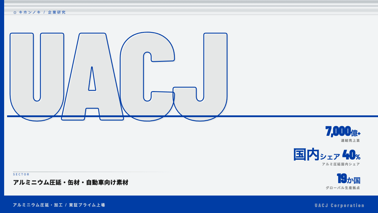 株式会社UACJってどんな会社?事業内容・強み・年収・転職難易度を徹底解説