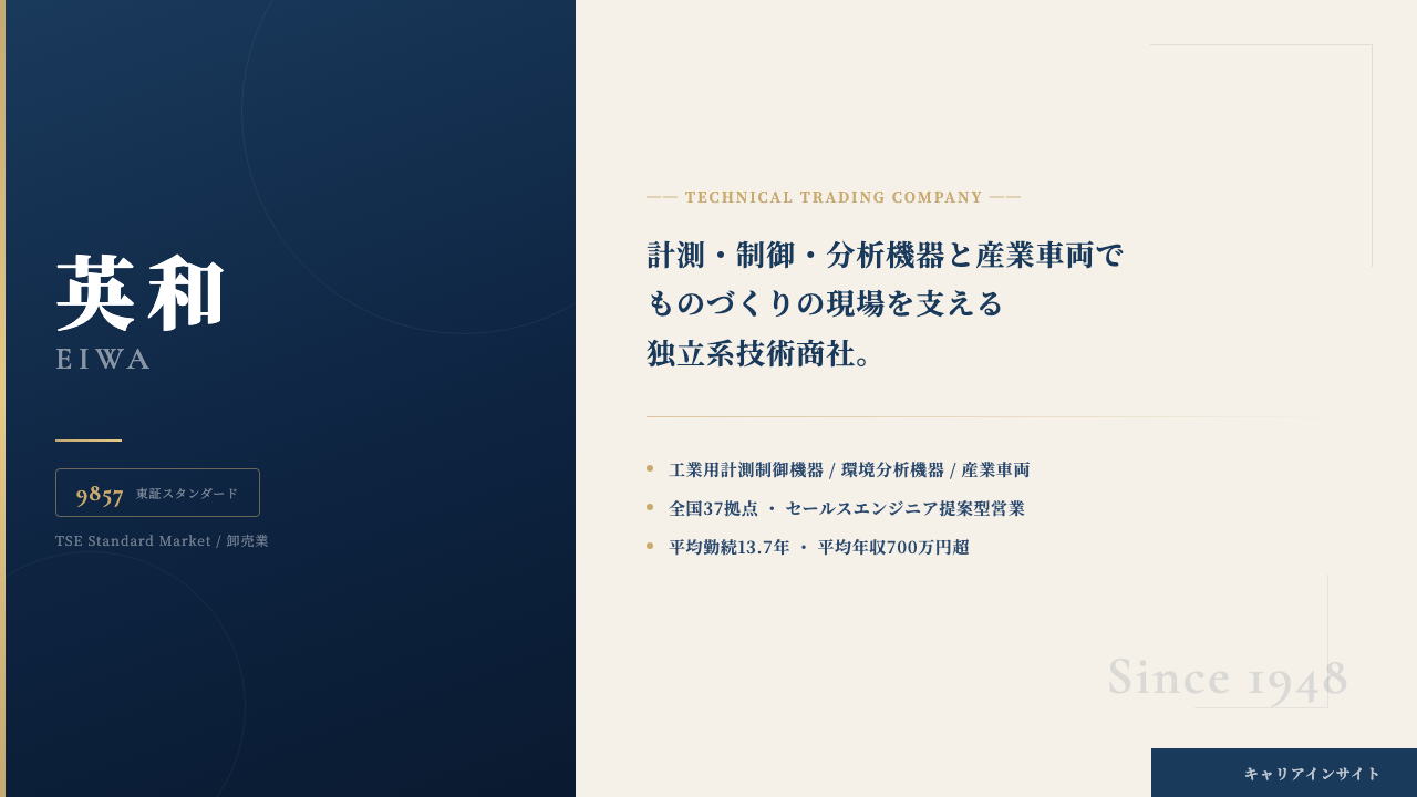 英和株式会社ってどんな会社?事業内容・強み・年収・就職・転職難易度を徹底解説