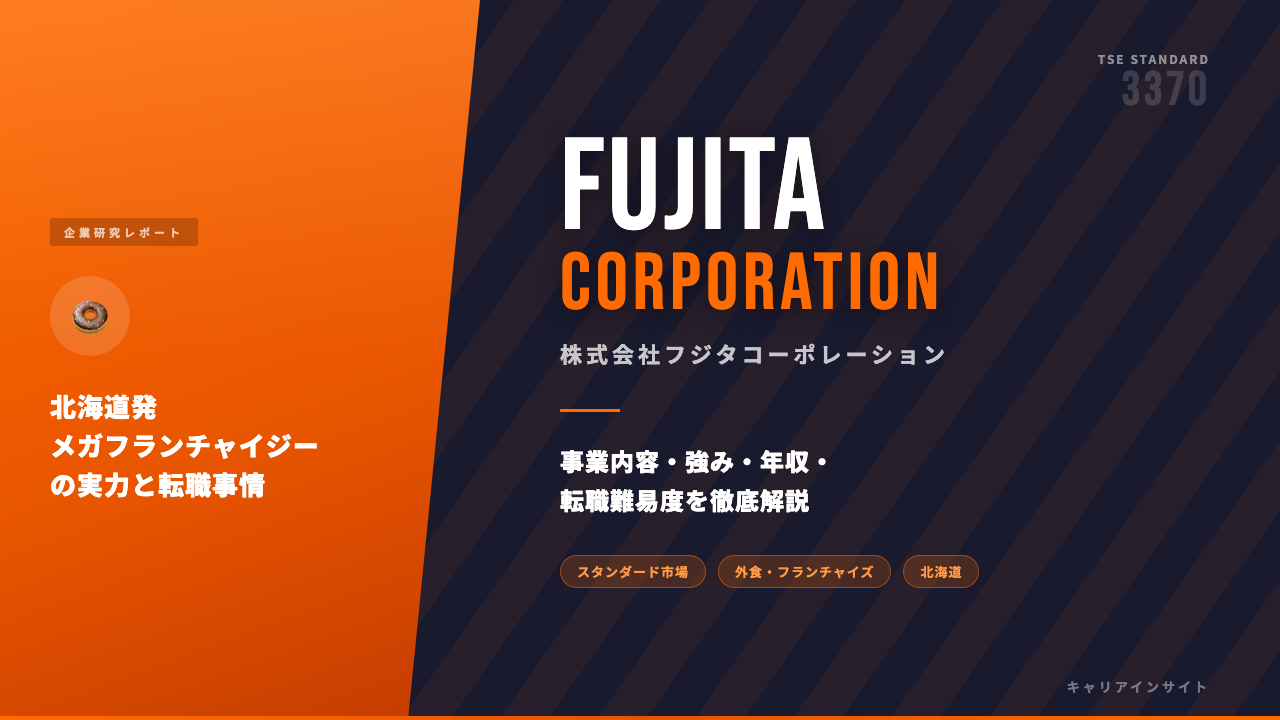 フジタコーポレーションってどんな会社?事業内容・強み・年収・転職難易度を徹底解説
