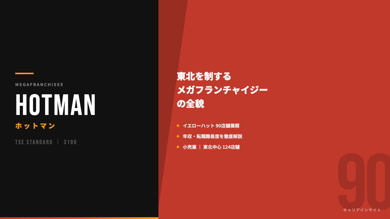 ホットマンってどんな会社?事業内容・強み・年収・転職難易度を徹底解説