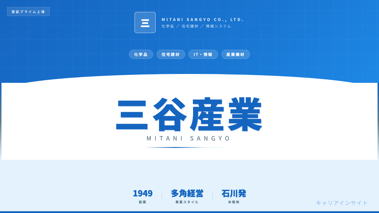 三谷産業ってどんな会社?事業内容・強み・年収・転職難易度を徹底解説