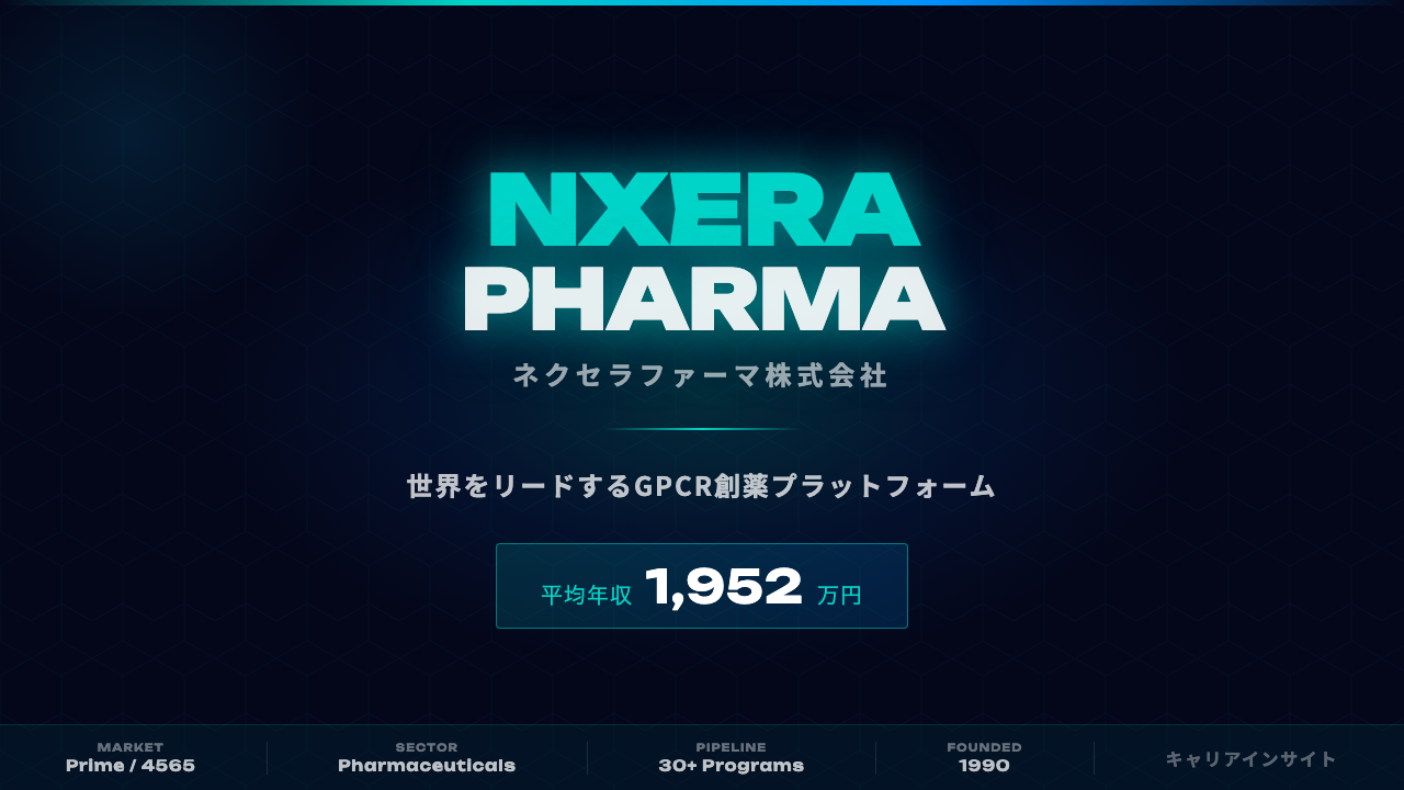 ネクセラファーマってどんな会社？事業内容・強み・年収・就職・転職難易度を徹底解説