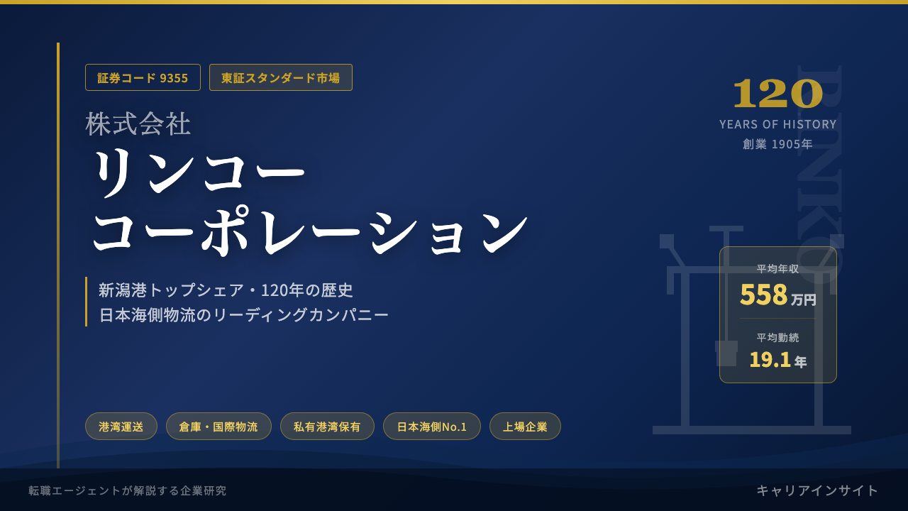 リンコーコーポレーションってどんな会社?事業内容・強み・年収・転職難易度を徹底解説