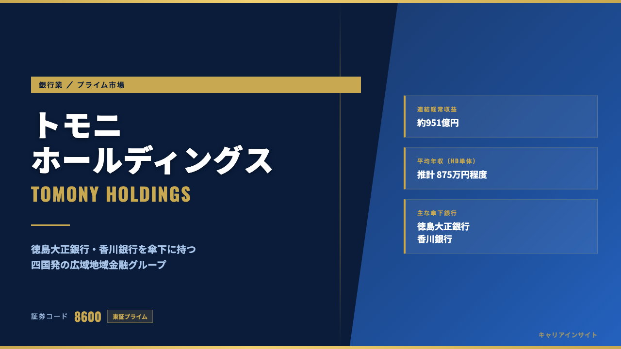 トモニホールディングスってどんな会社？事業内容・強み・年収・就職・転職難易度を徹底解説