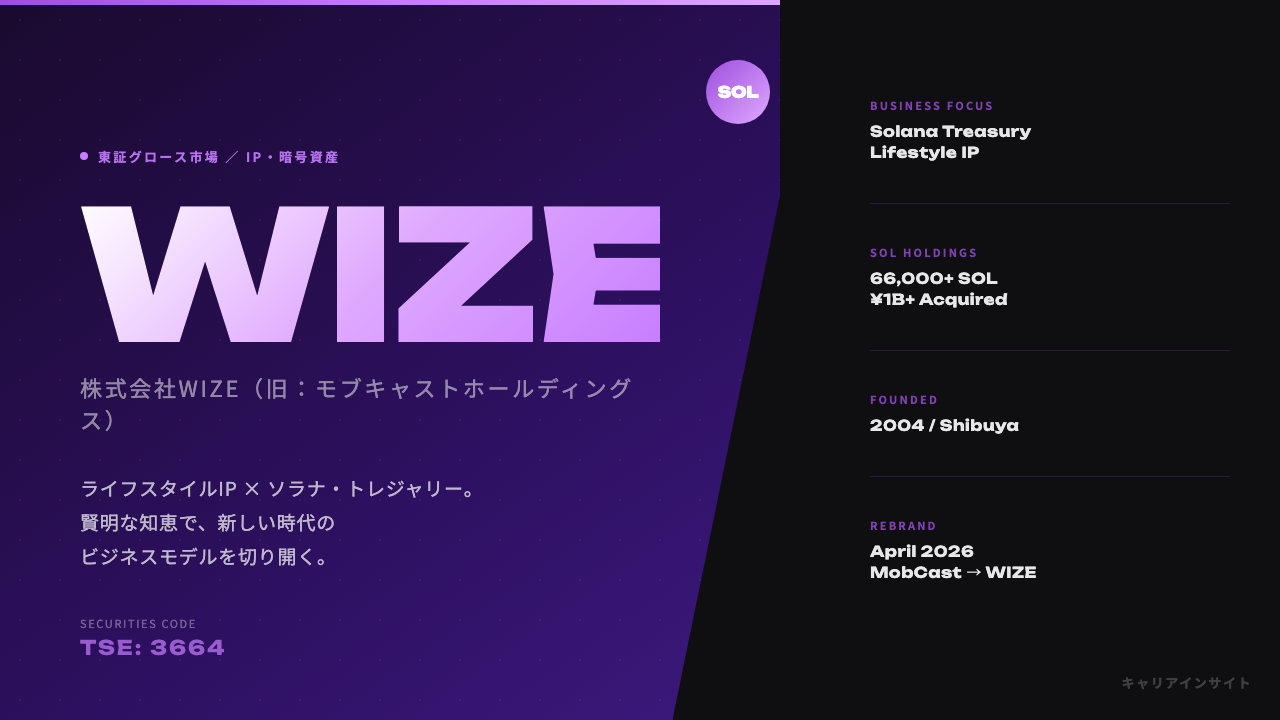 株式会社WIZEってどんな会社?事業内容・強み・年収・就職・転職難易度を徹底解説