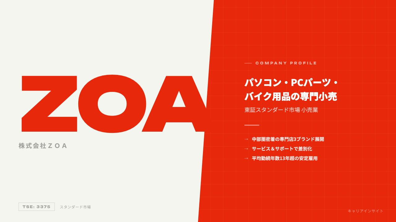 ZOAってどんな会社?事業内容・強み・年収・転職難易度を徹底解説